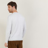 V-neck sweater in wool and silk - Bessie