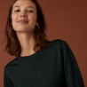 Merino wool round-neck jersey sweater - Asena