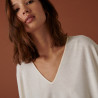 Merino wool batwing sleeve sweater - Boxe