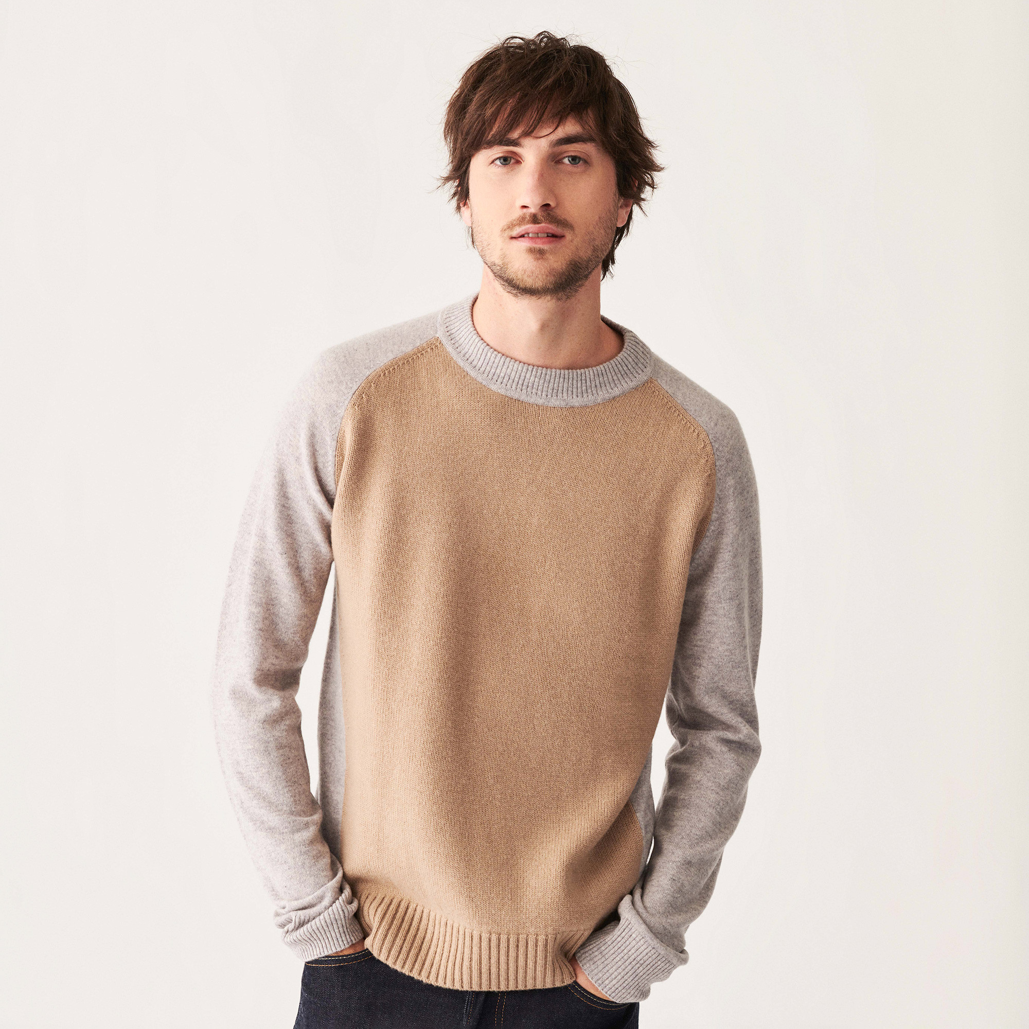 Cashmere Lofty Raglan Sleeve Sweater