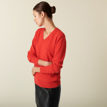 V-neck cashmere sweater - Abel