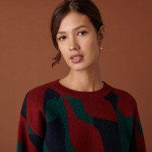 Maison Montagut round neck cashmere sweater - Caroline