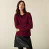 Round neck cashmere cardigan with buttoned - Adelys