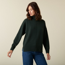 3-ply cashmere turtleneck sweater - Adena