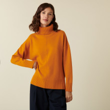 3-ply cashmere turtleneck sweater - Adena