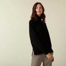 3-ply cashmere turtleneck sweater - Adena