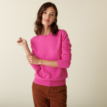 Round neck cashmere sweater - Abeline