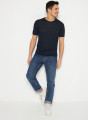 Slub linen round neck T-shirt - Renaud