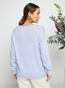 Light cashmere round neck sweater - Soraya