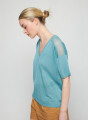 Short-sleeved t-shirt with iridescent effect - Stan