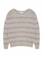 Striped cotton and linen sweater - Thildie