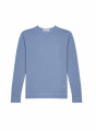 Round-neck merino wool sweater with rolled finishes - Rythme