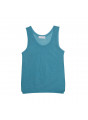 Round neck tank top with iridescent effect - Stella