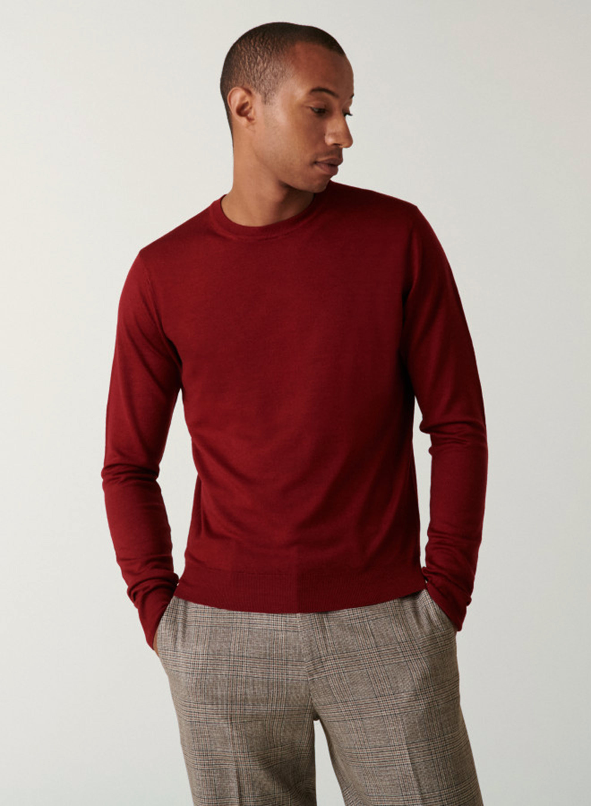 Men's Crew Neck Jumpers, Men's Round Neck Jumpers