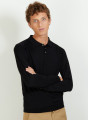 Wool and silk polo shirt - Bartev