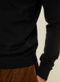 Buttoned vest with logo in merino wool - Etienne