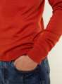 Zipped vest with logo in merino wool - Estian