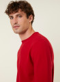 Round-neck cashmere sweater with rolled finishes - Ernest
