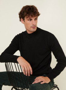 Cashmere high-neck sweater - Esteban