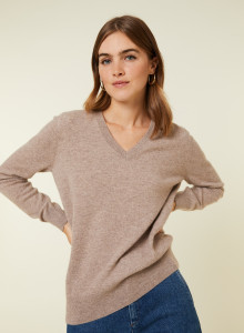 Cashmere V-neck sweater - Abel