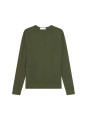 Round-neck cashmere sweater with rolled finishes - Ernest