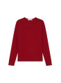 Round-neck cashmere sweater with rolled finishes - Ernest