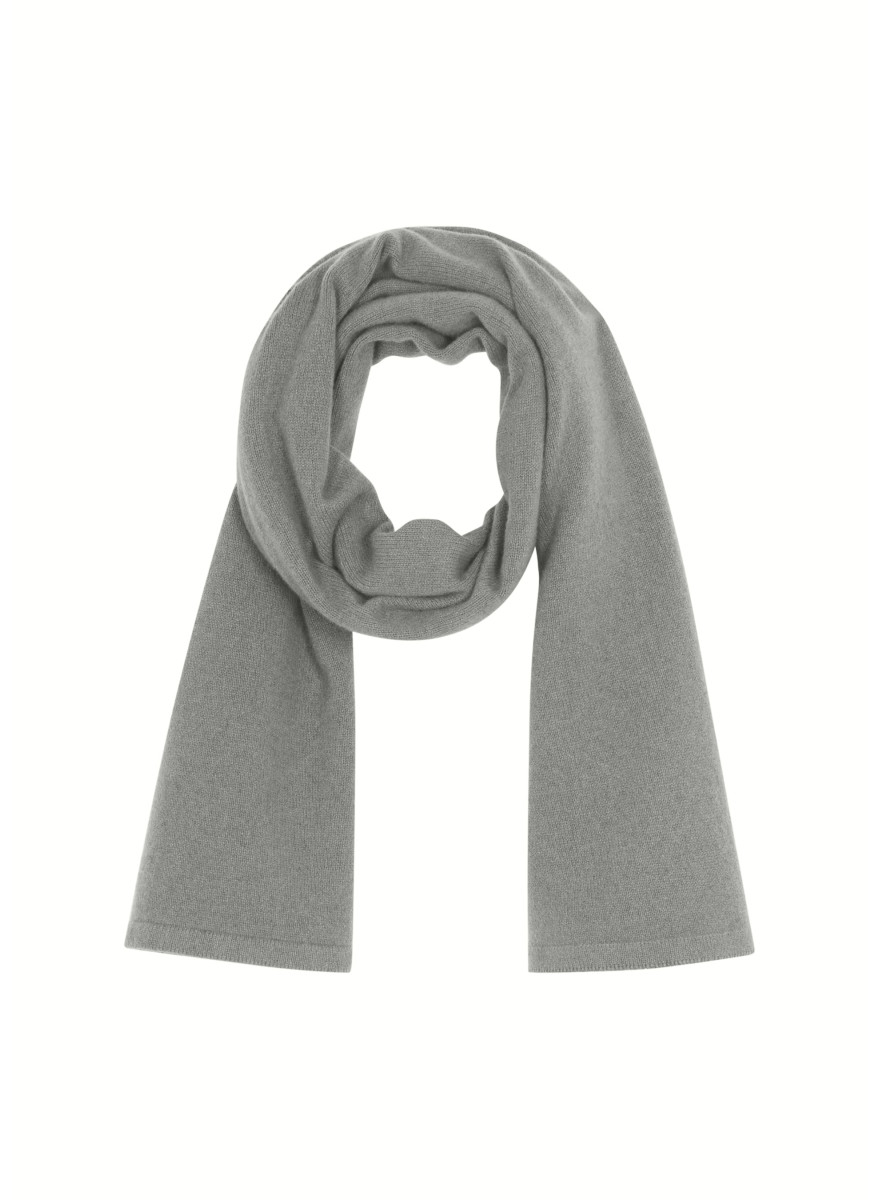 Unisex scarf in cashmere Gabrias and wool recycled 