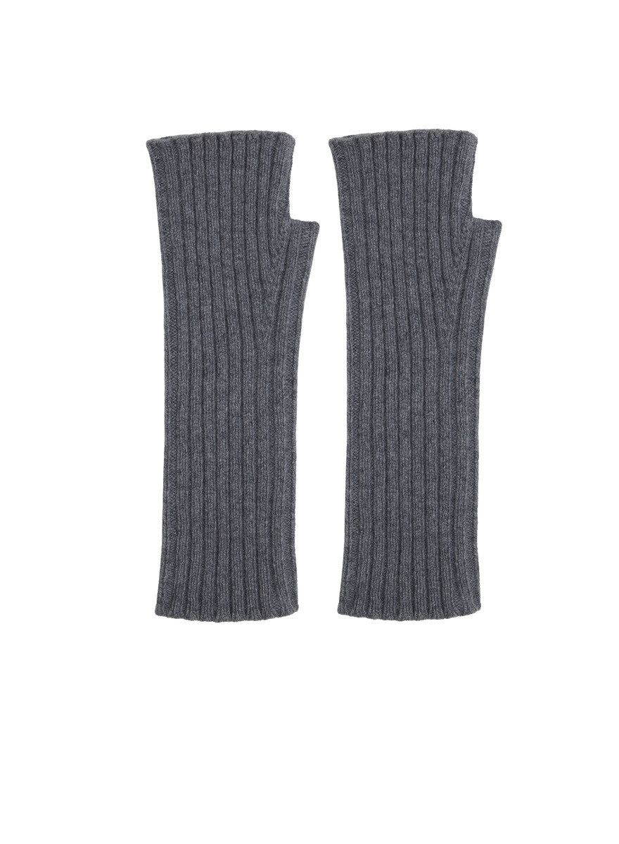 Unisex mittens in recycled cashmere and wool - Glenn