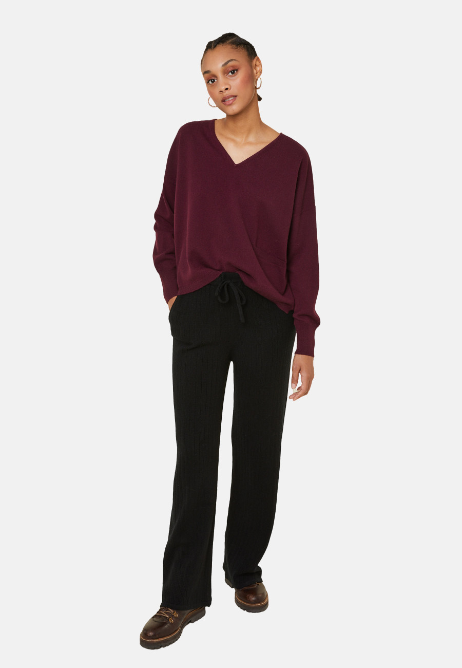 Cropped wool and cashmere turtleneck sweater - Galya
