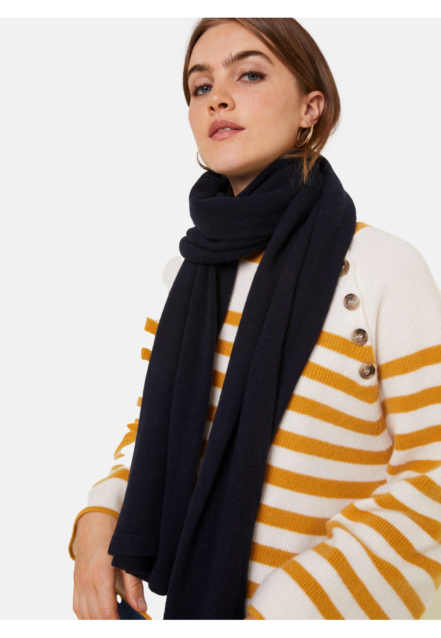 Unisex scarf in recycled Gabrias cashmere - wool and