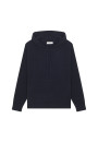 Hooded hoodie with pockets in wool and cashmere - Fabio