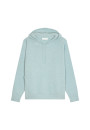 Hooded hoodie with pockets in wool and cashmere - Fabio