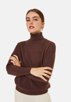 Cashmere turtleneck sweater - Anabelle