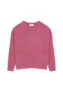 Loose sweater with pockets in recycled cashmere and wool - Davina