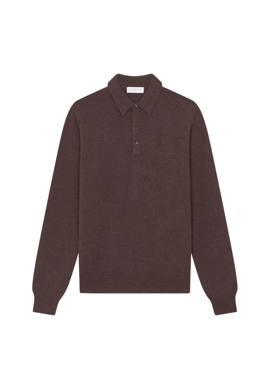 Cashmere polo neck sweater - Emerson