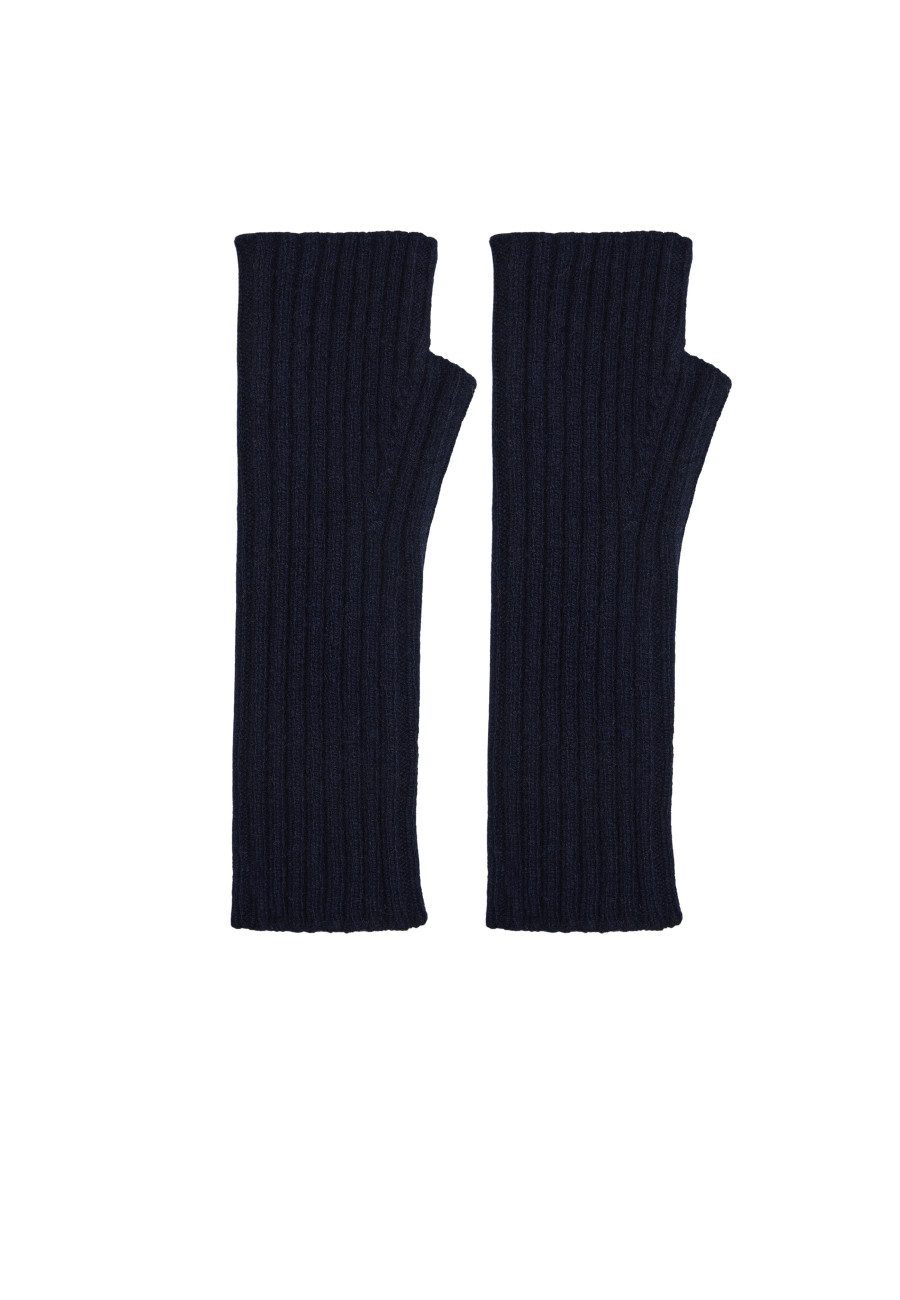Unisex mittens in recycled cashmere and wool - Glenn