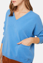 Short cashmere sweater with pocket - Balba