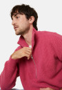 Recycled Wool and Cashmere Beaded Trucker Neck Sweater - English