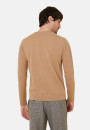 Round-neck cashmere sweater with rolled finishes - Ernest