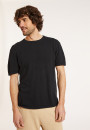 Brushed cotton round neck T-shirt - Don