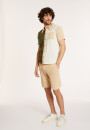 Brushed cotton short sleeve shirt - Donald