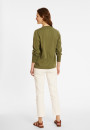 Cotton round neck cardigan - Manel