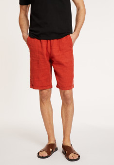 Linen pocket shorts - Diego