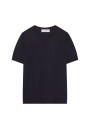 Round neck cotton T-shirt - Moon