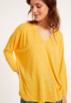 Loose-fit slub linen T-shirt - Balou