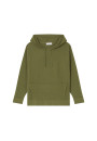 Hooded hoodie with pockets in cotton - Damien
