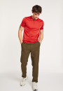 Short-sleeved polo shirt in Fil lumiere - Babar