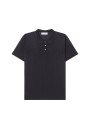Short-sleeved polo shirt in Fil lumiere - Babar