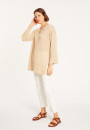Loose linen V-neck tunic - Marielle