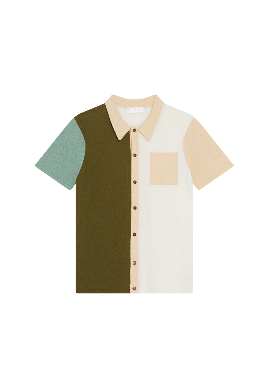 Brushed cotton short sleeve shirt - Donald